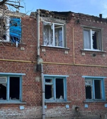 Унаслідок обстрілу Липців на Харківщині пошкоджено 8 квартир та приватні будинки. ФОТОрепортаж