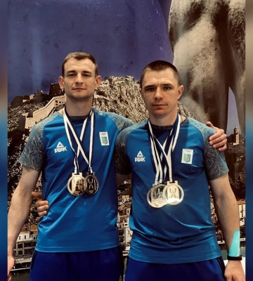 Поліцейський Полтавщини виборов три золоті медалі в Чемпіонаті Європи з гирьового спорту в Греції