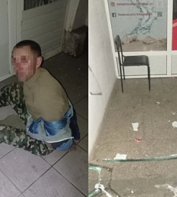 В Кривом Роге задержали мужчину, который ночью проник в туристическую фирму