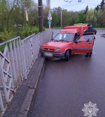 У Луцьку спіймали п’яного водія, який ледь не скоїв ДТП