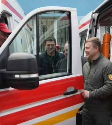 Рівненщина отримала чотири автомобілі швидкої допомоги