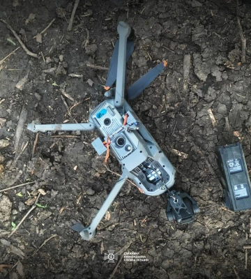 На Донеччині прикордонники збили два розвідувальні дрони росіян
