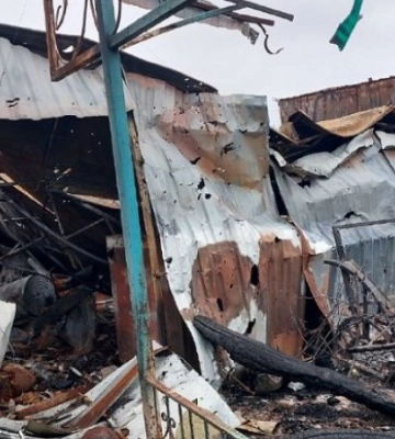 На Херсонщині ворожий снаряд влучив у житловий будинок, є жертви