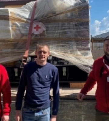 Старовижівська лікарня отримала потужний генератор від Червоного Хреста Бельгії
