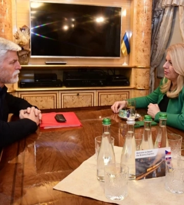 Президенты Чехии и Словакии приехали в Киев