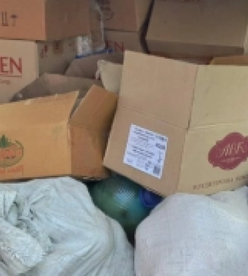 Жителі Дубенщини громади передали 400 кілограмів продуктів на фронт