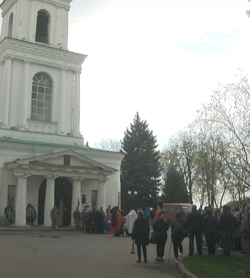 У Полтаві попрощалися з військовим Олегом Мотрієм
