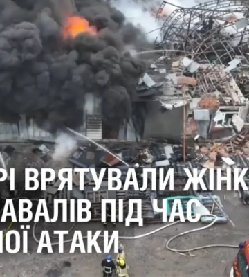 У Дніпрі надзвичайники врятували з-під завалів жінку