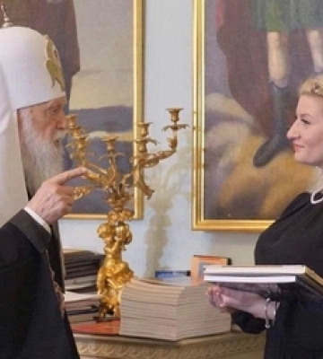 Луцькі тележурналісти поспілкувалися у Києві зі Святійшим патріархом Філаретом