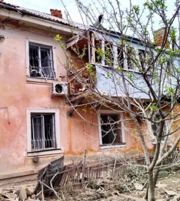 Наслідки ворожих обстрілів Херсонщини. ФОТОрепортаж