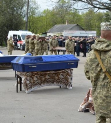У Кропивницькому провели в останню путь п’ятьох воїнів 