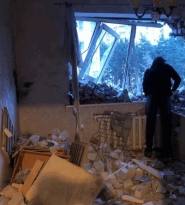 В Киевской области полицейские обнаружили обломки российской крылатой ракеты. Фото