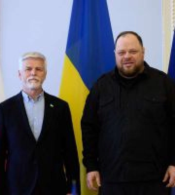 Голова Українського Парламенту зустрівся з Президентом Чеської Республіки та Президенткою Словацької Республіки