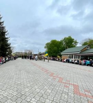 На Полтавщині в останню путь провели загиблого воїна Беркуту Дмитра