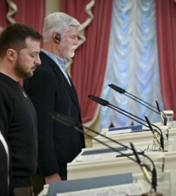 Зеленський, Павел і Чапутова хвилиною мовчання вшанували пам’ять загиблих у Дніпрі та Умані