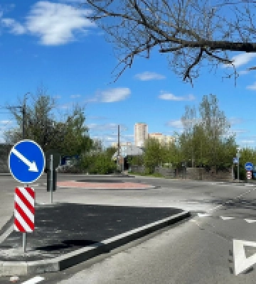 У столиці облаштовують нові кільцеві розв’язки