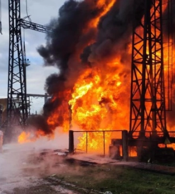 Ворог влучив в об’єкт електрогенерації на Донеччині