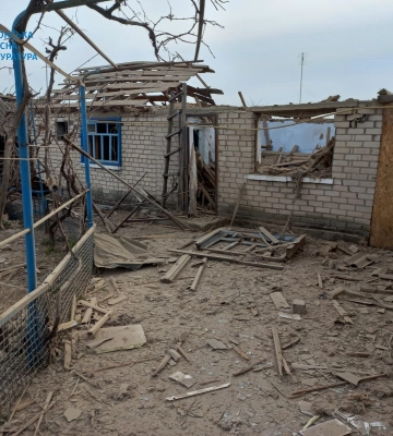 Внаслідок російського обстрілу Білозерки на Херсонщині загинула людина