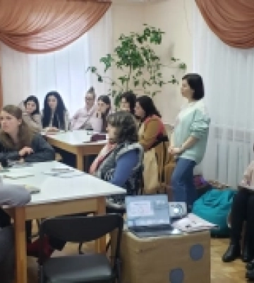 В Острозі соціальних та культурних працівників навчали проєктному менеджменту
