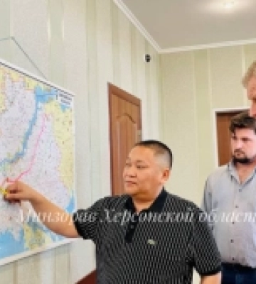 Депутат Держдуми країни-окупанта РФ Алєксєй Курінной незаконно відвідав територію окупованої частини Херсонщини