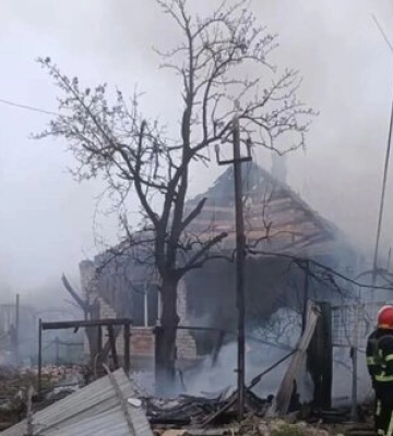Враг ударил по Краматорску, ранены женщина и ребенок, - ОВА. ФОТОрепортаж