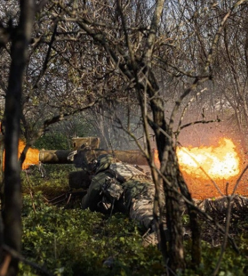 Карта боевых действий в Украине 29 апреля