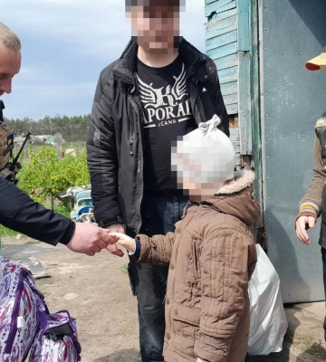 З прифронтового району Харківщини евакуювали сім дітей віком від двох до 11 років