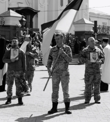 У Луцьку провели в останню путь загиблих Олександра Гнатюка та Миколу Маргасюка