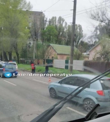 У Дніпрі водій на смерть збив велосипедиста та спробував втекти від поліції