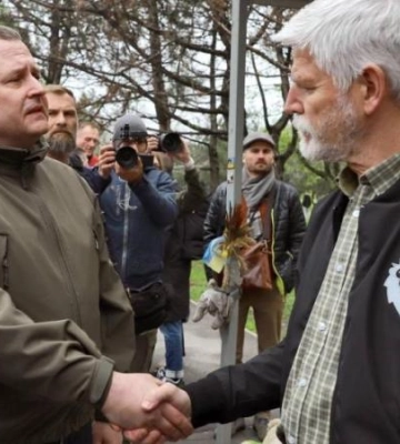 Президент Чехії про Дніпро та Україну: «З перших днів війни ви показали, що вас не так просто «зʼїсти»