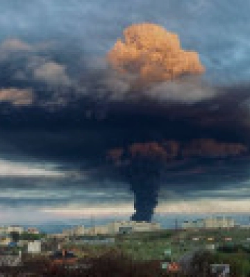 В окупованому Севастополі заявили про локалізацію пожежі на нафтобазі