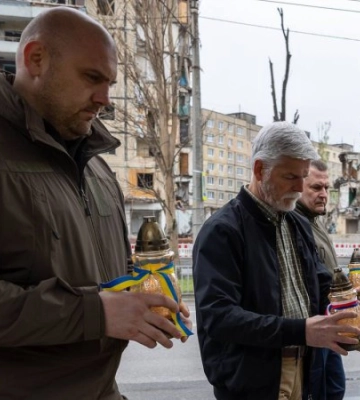 Президент Чехії обговорює на Дніпропетровщині питання відбудови