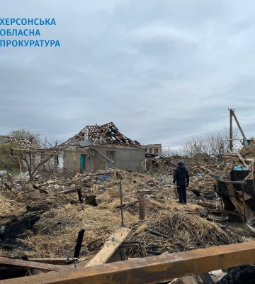 Російські військові 27 разів атакували Херсонщину. Одна людина загинула, одна — поранена