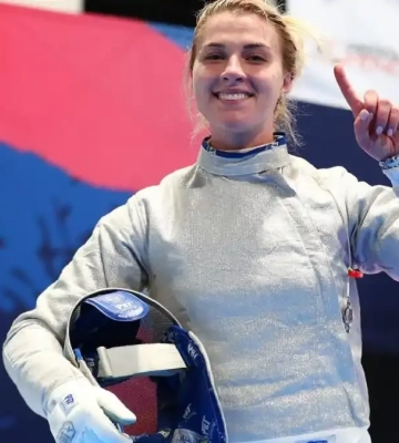 Миколаївська чемпіонка Харлан здобула бронзу на етапі Гран-прі з фехтування в Сеулі — це перший турнір у відборі на Олімпіаду-2024