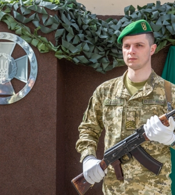 Напередодні відзначення Дня прикордонника України, охоронці кордону вшанували Героїв-прикордонників