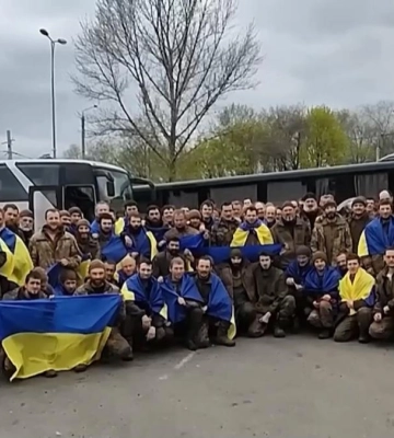 На Великдень в Україну повернулися 130 українських захисників: 6 з Рівненщини (ВІДЕО)
