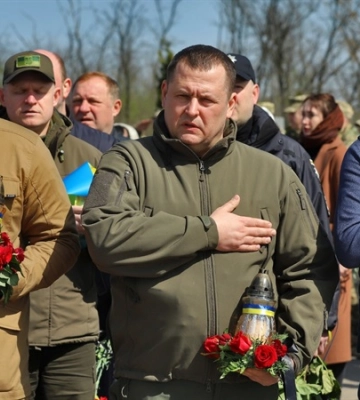 Борис Філатов взяв участь у панахиді в пам’ять про загиблих українських воїнів
