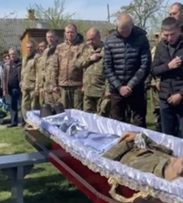 На Волині провели в останню путь морського піхотинця Тараса Головія 