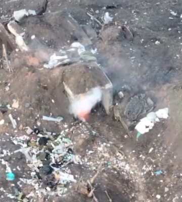 Розвідники 28-ї ОМБр вибили ворога з позиції на Бахмутському напрямку (ВІДЕО)