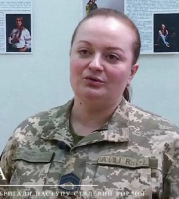 Прикордонниця Юлія Слизька: Я хочу бути в лавах тих, хто звільнятиме нашу країну від окупантів