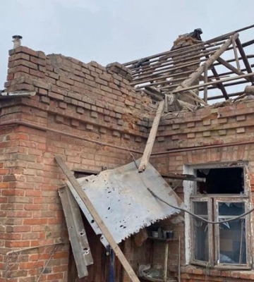 РФ двічі вгатила по Нікополю: є руйнування та жертви