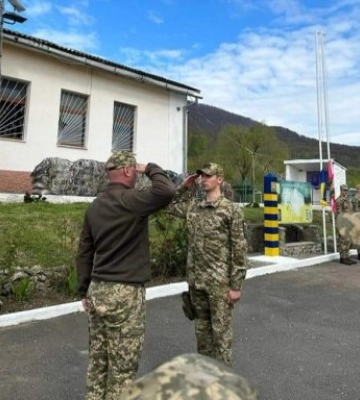 На Закарпатті прикордонників вітали з професійним святом