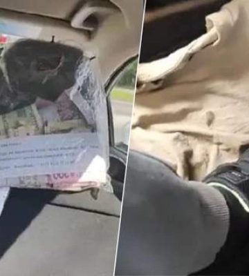 Можна &quot;витерти ноги&quot; об окупантів та задонатити: у Львові помітили оригінальне таксі