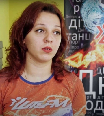 Переселенка з Донеччини працює з дітьми в Дніпрі