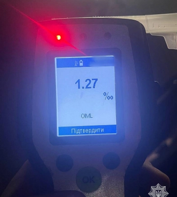 На Волині за вихідні спіймали 18 п&#039;яних водіїв