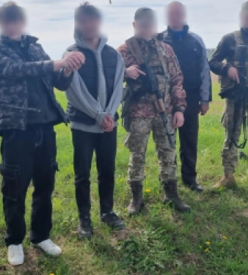 На Львівщині на кордоні затримали шістьох ухилянтів
