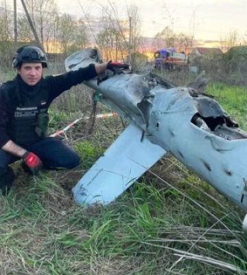 На Київщині рятувальники знищили російську крилату ракету Х-55