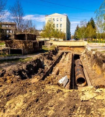 У Харкові реконструюють велику ділянку тепломагістралі