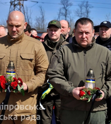 Борис Філатов взяв участь у панахиді в пам’ять про загиблих українських воїнів