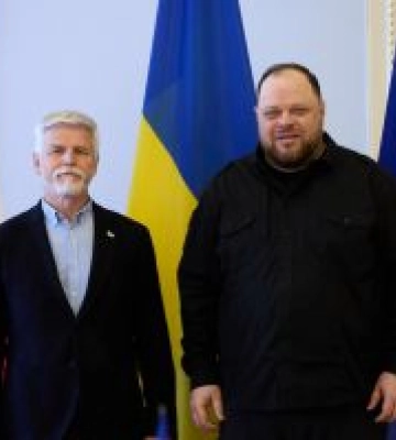 Руслан Стефанчук: Візит до України Президента Чеської Республіки є проявом мужності й солідарності з Українським народом